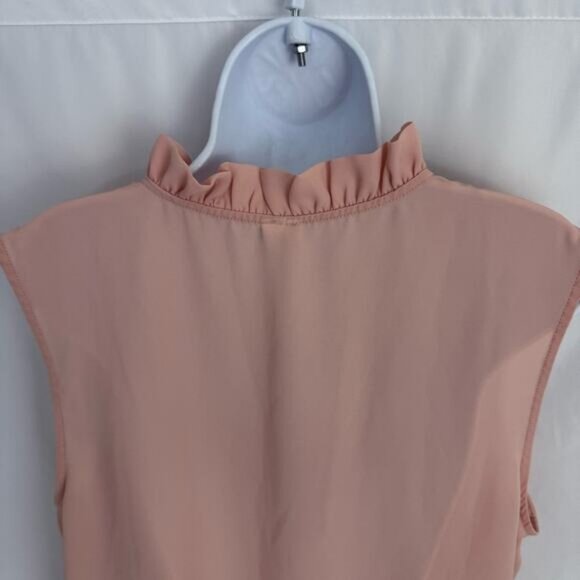Elle Sleeveless Blouse Size X-Large - Picture 7 of 9